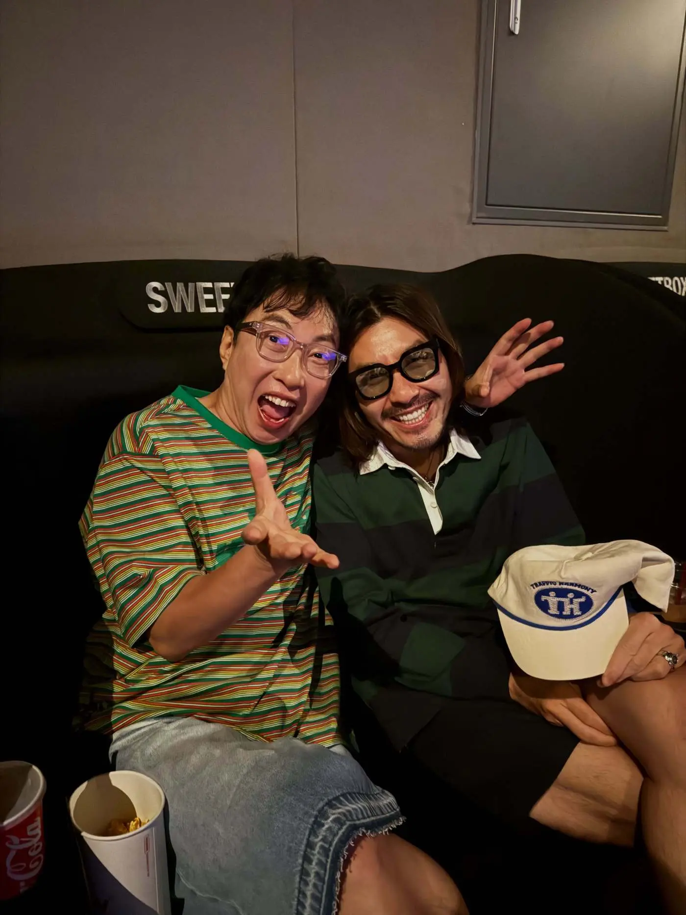 본문 이미지 - 박명수와 노홍철(SNS 갈무리)
