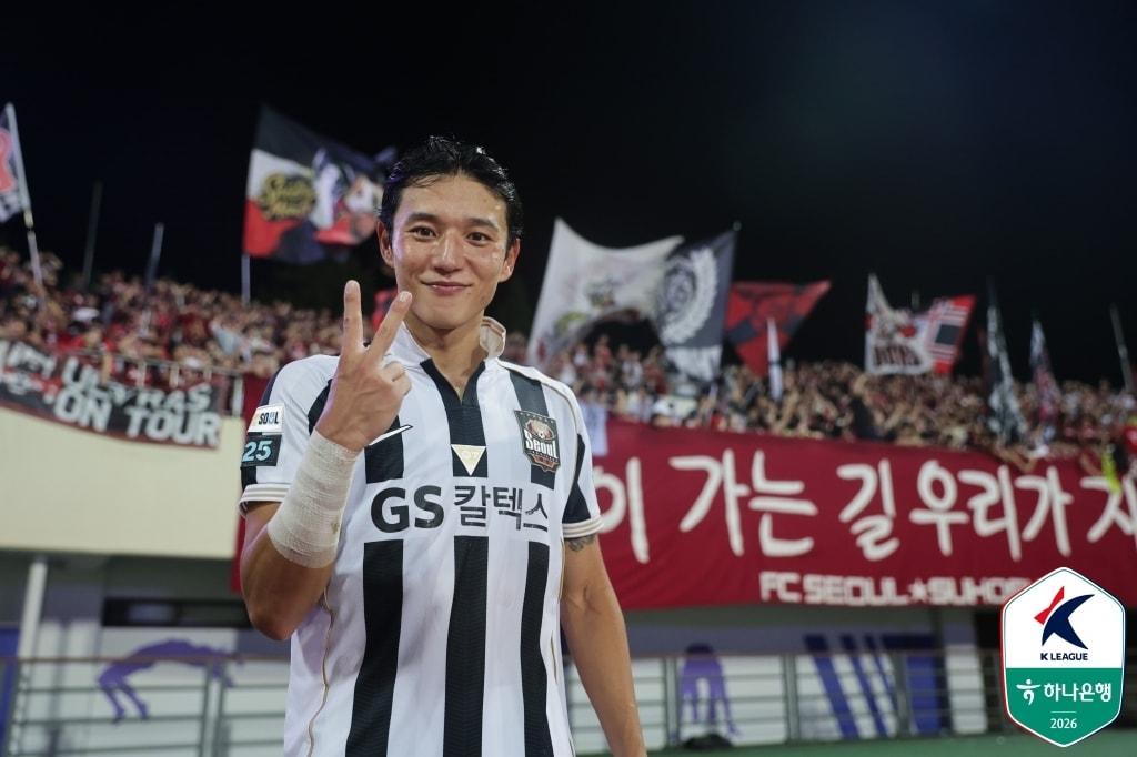 본문 이미지 - 서울 정승원(한국프로축구연맹 제공) 