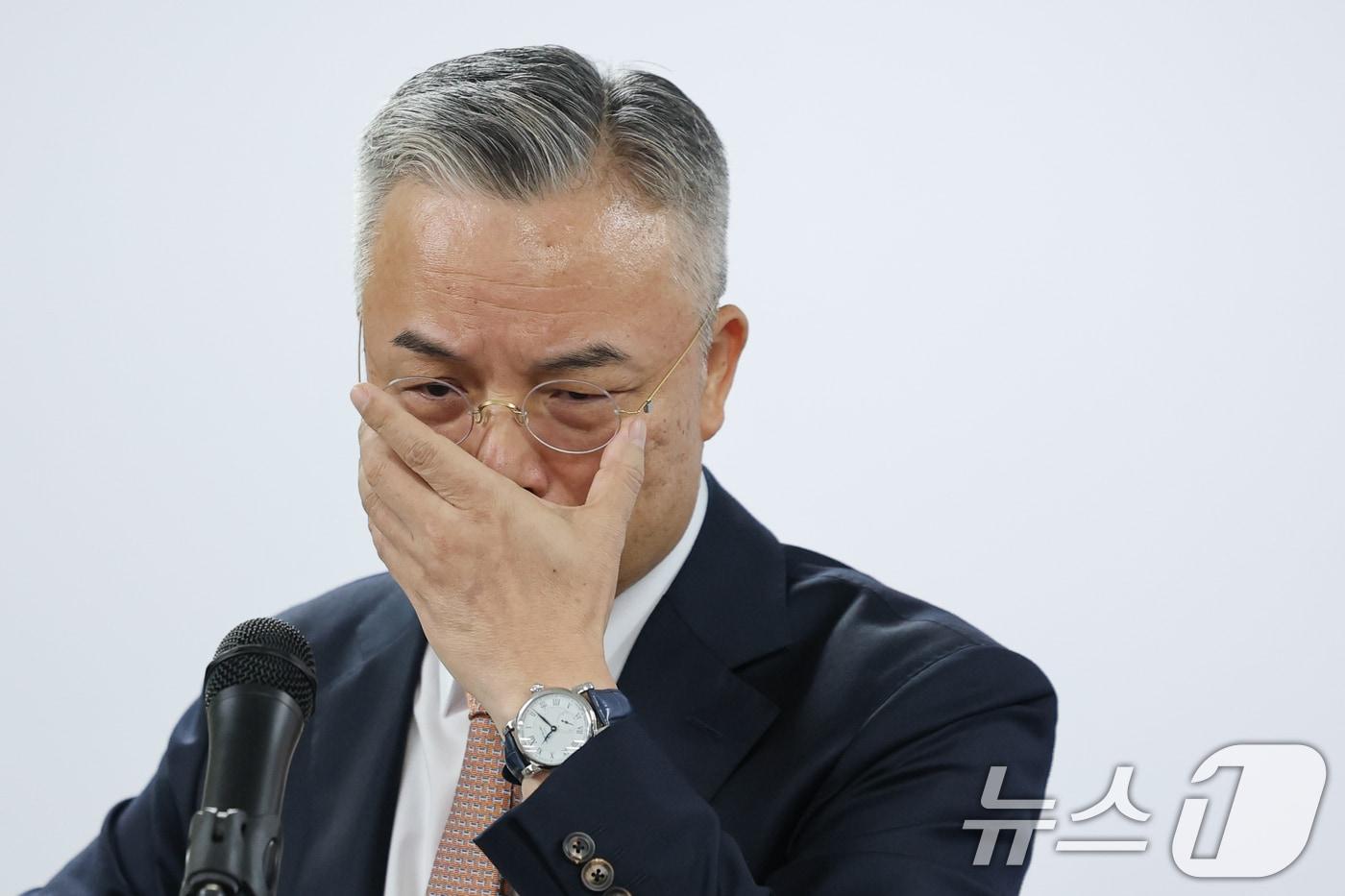 본문 이미지 - 윤석열·김건희에 의한 내란·외환 및 국정농단 행위의 진상규명을 위한 권창영 특별검사. 2026.8.24 ⓒ 뉴스1 안은나 기자