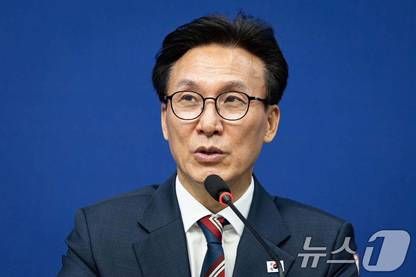 본문 이미지 - 김민석 더불어민주당 대표. ⓒ 뉴스1 유승관 기자