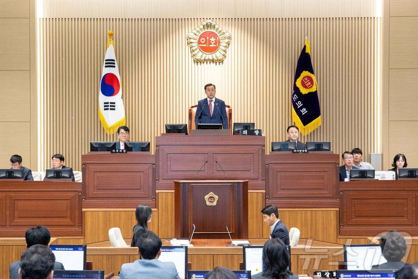 본문 이미지 - 경북도의회는 8월 25일~9월 3일까지 10일간의 일정으로 제365회 임시회를 개회한다. /뉴스1