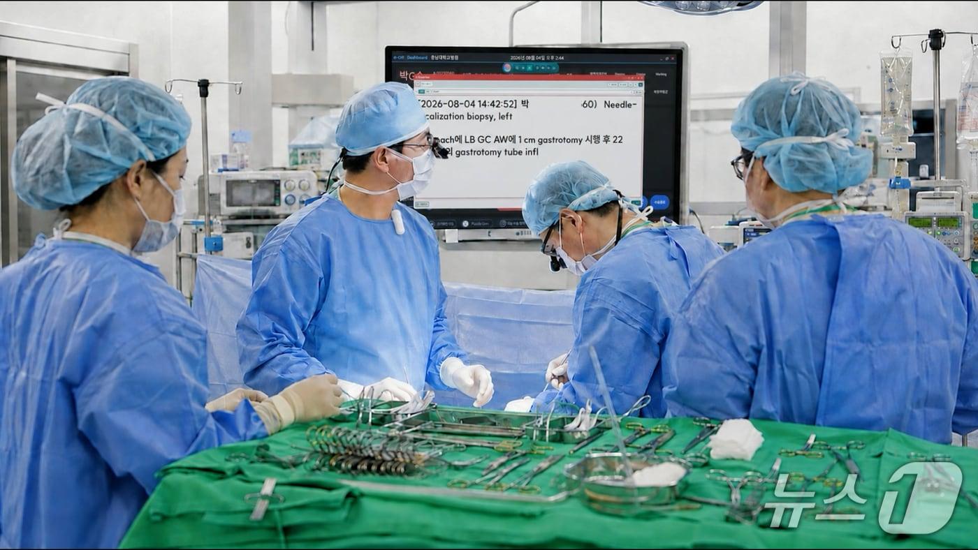 본문 이미지 - AI 기반 음성인식 수술 기록 시스템(충남대학교병원 제공) /뉴스1