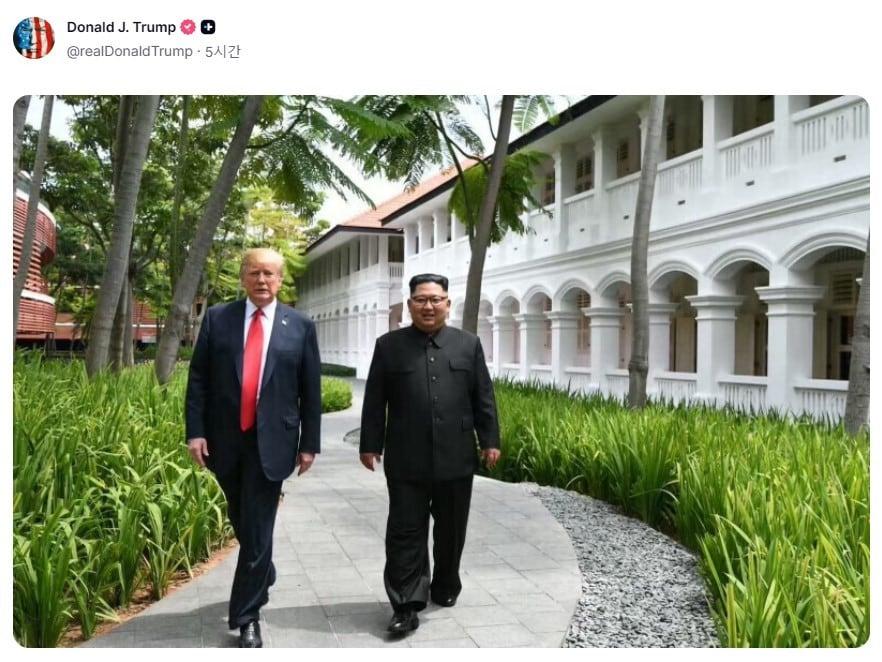 본문 이미지 - <사진=트루스소셜 @realDonaldTrump>