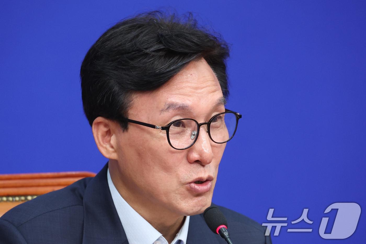 본문 이미지 - 김민석 더불어민주당 대표. ⓒ 뉴스1 신웅수 기자