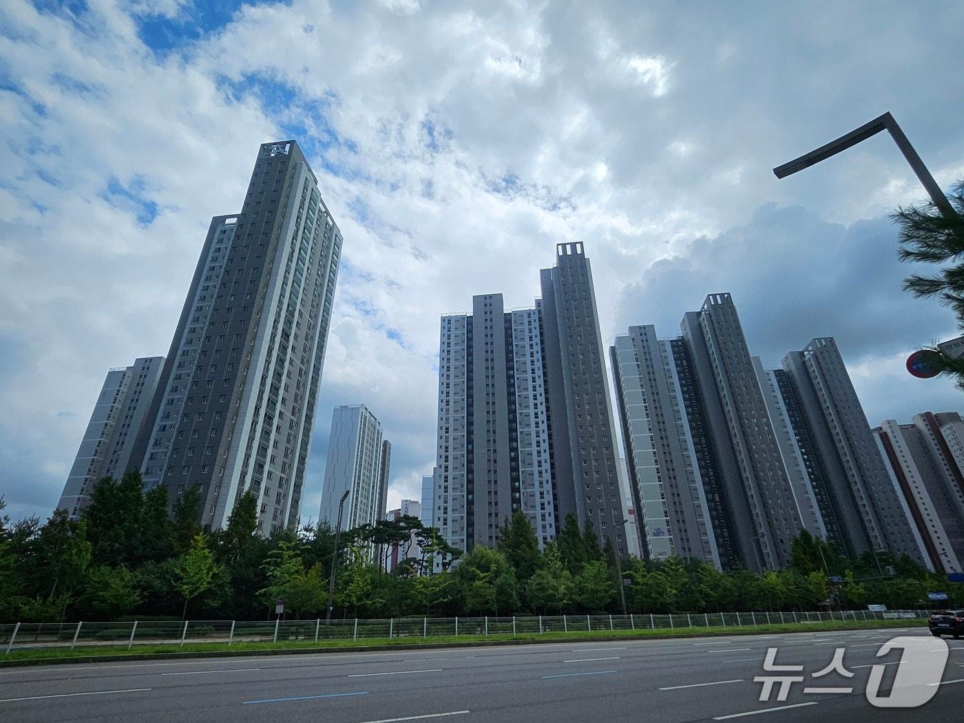 본문 이미지 -  동탄역 일대 아파트 모습. 2026. 08. 25ⓒ 뉴스1 오현주 기자 