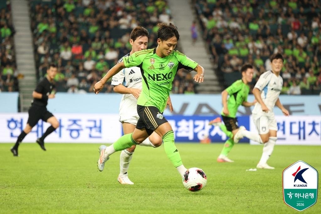 본문 이미지 - 전북 이승우(한국프로축구연맹 제공) 