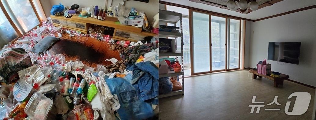 본문 이미지 - 사상구 주거환경개선 사업 전후 현장 사진.(사상구 제공. 재판매 및 DB금지).