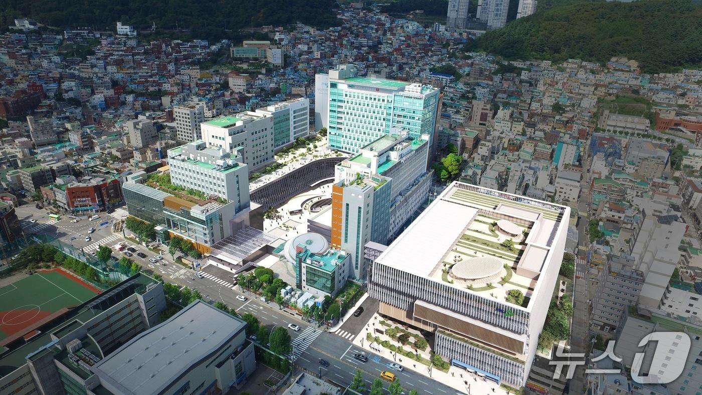 본문 이미지 - 지역완결형 글로벌 허브 메디컬센터 조감도.(부산대병원 제공. 재판매 및 DB금지)