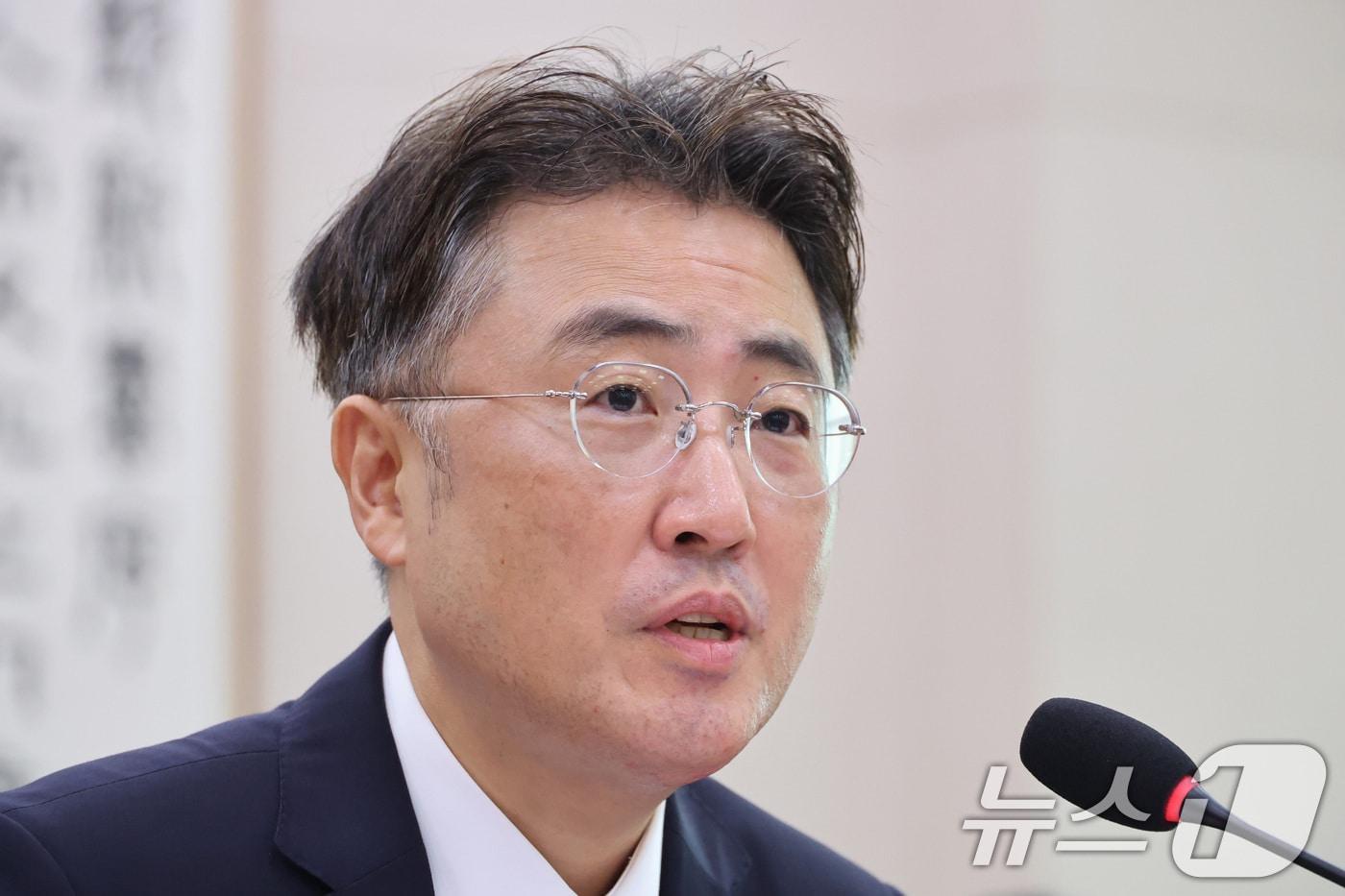 본문 이미지 - 이진수 법무부 장관 직무대행(차관) ⓒ 뉴스1 신웅수 기자