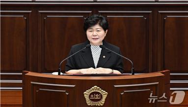 본문 이미지 - 남명숙 부산시의원.(부산시의회 제공. 재판매 및 DB금지)