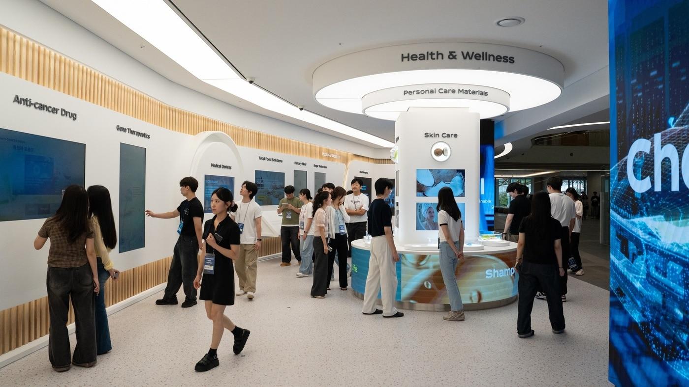 본문 이미지 - 삼양그룹이 26일 판교 삼양디스커버리센터에서 ‘2026 R&D Job Fair’을 개최했다.(삼양그룹제공)