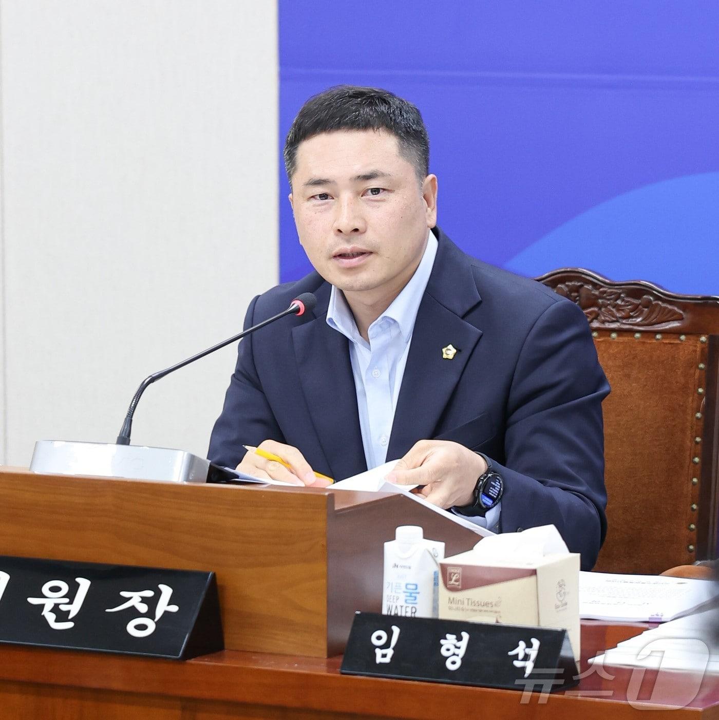 본문 이미지 - 임형석 전남광주통합특별시의회 기획재정위원장.(시의회 제공. 재배포 및 DB 금지)