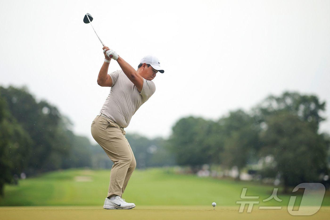 본문 이미지 - PGA 투어 김주형. ⓒ AFP=뉴스1