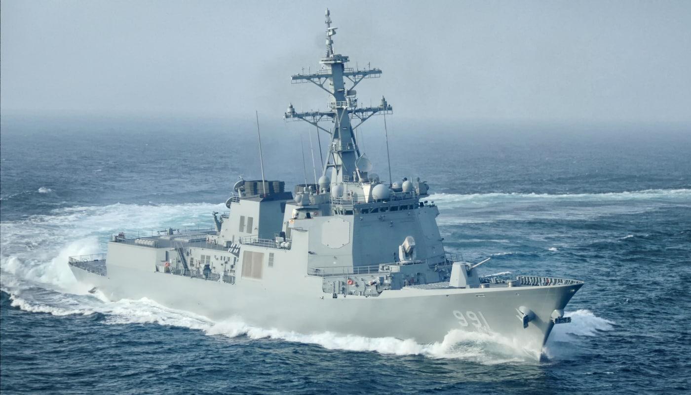 본문 이미지 - 해군 이지스구축함 세종대왕함(DDG, 7,600톤급. 해군 제공)