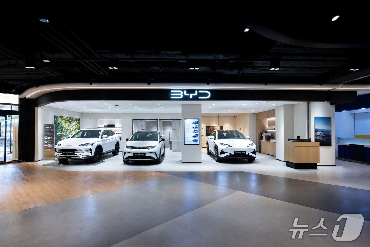 본문 이미지 - BYD Auto 스타필드마켓 월계 전시장 전경 