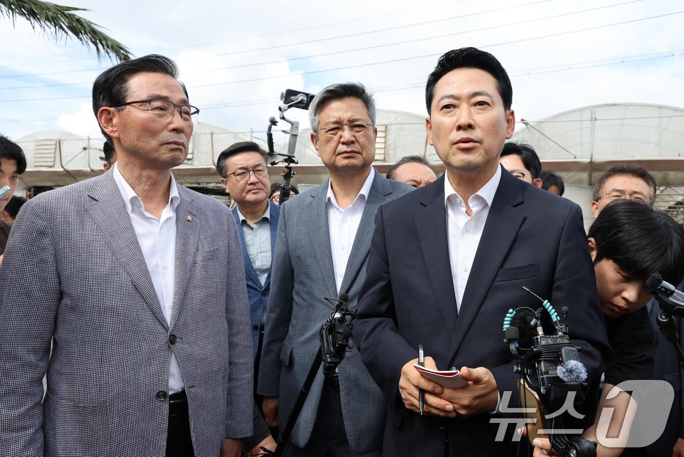 본문 이미지 - 장동혁 국민의힘 대표. 2026.8.28 ⓒ 뉴스1 안은나 기자