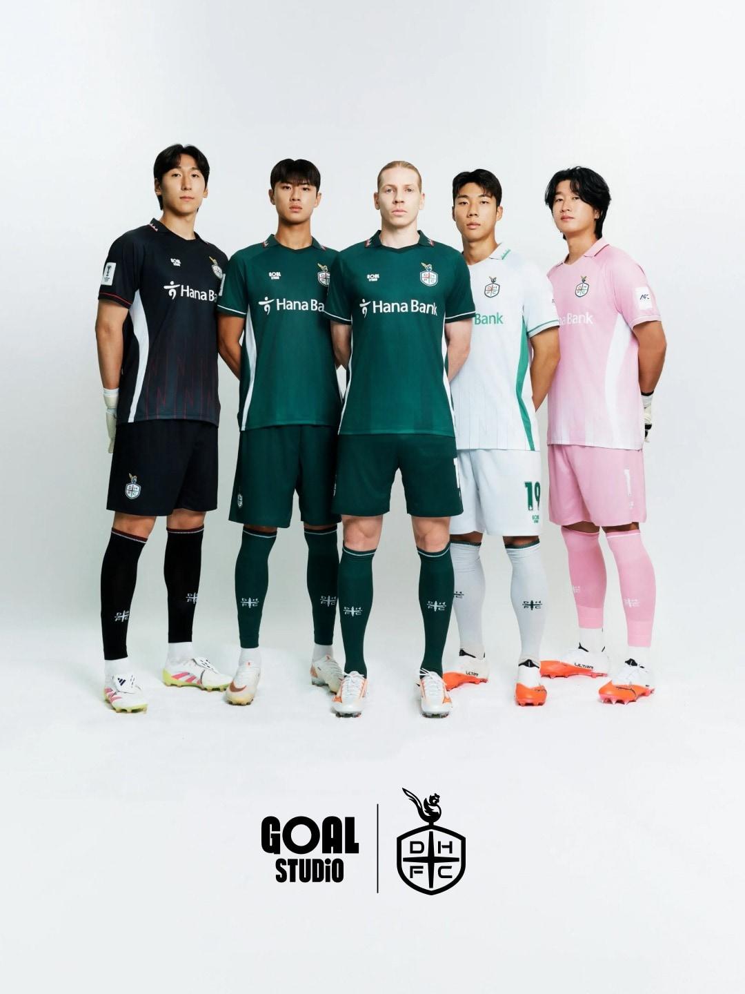 본문 이미지 - 대전 하나시티즌이 2026-27 ACLE에서 착용할 유니폼을 공개했다. (대전 하나시티즌 제공)