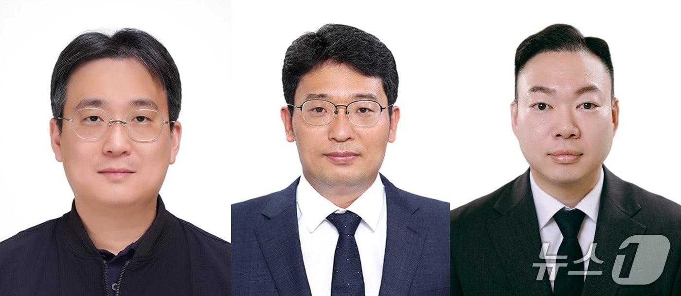 본문 이미지 - GIST 오창명·전남대 박상욱 교수와 GIST 송한결 박사(왼쪽부터)(지스트 제공, 재판매 및 DB 금지)/뉴스1 