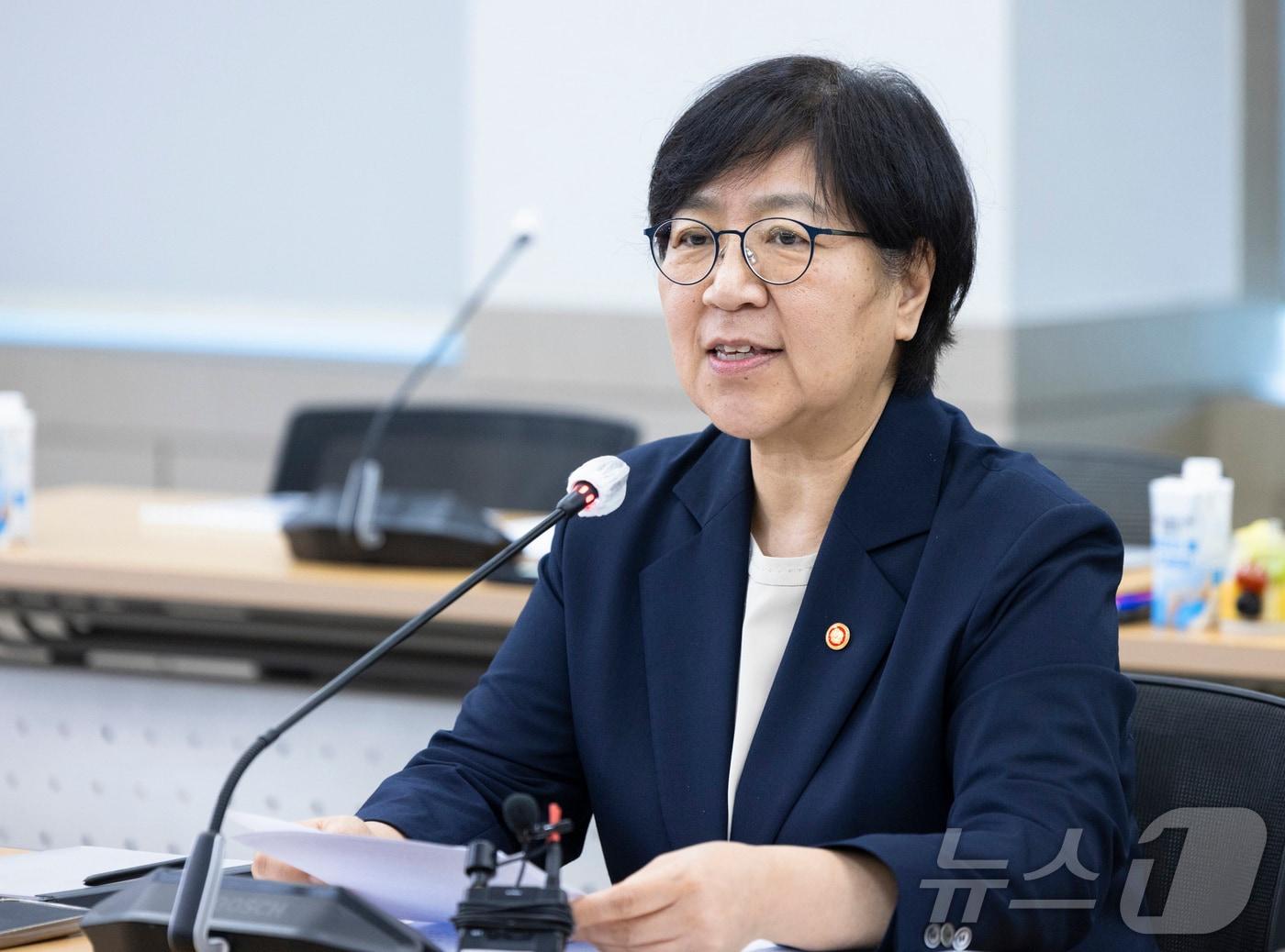 본문 이미지 - 정은경 보건복지부 장관. (보건복지부 제공. 재판매 및 DB 금지) 2026.8.3 ⓒ 뉴스1
