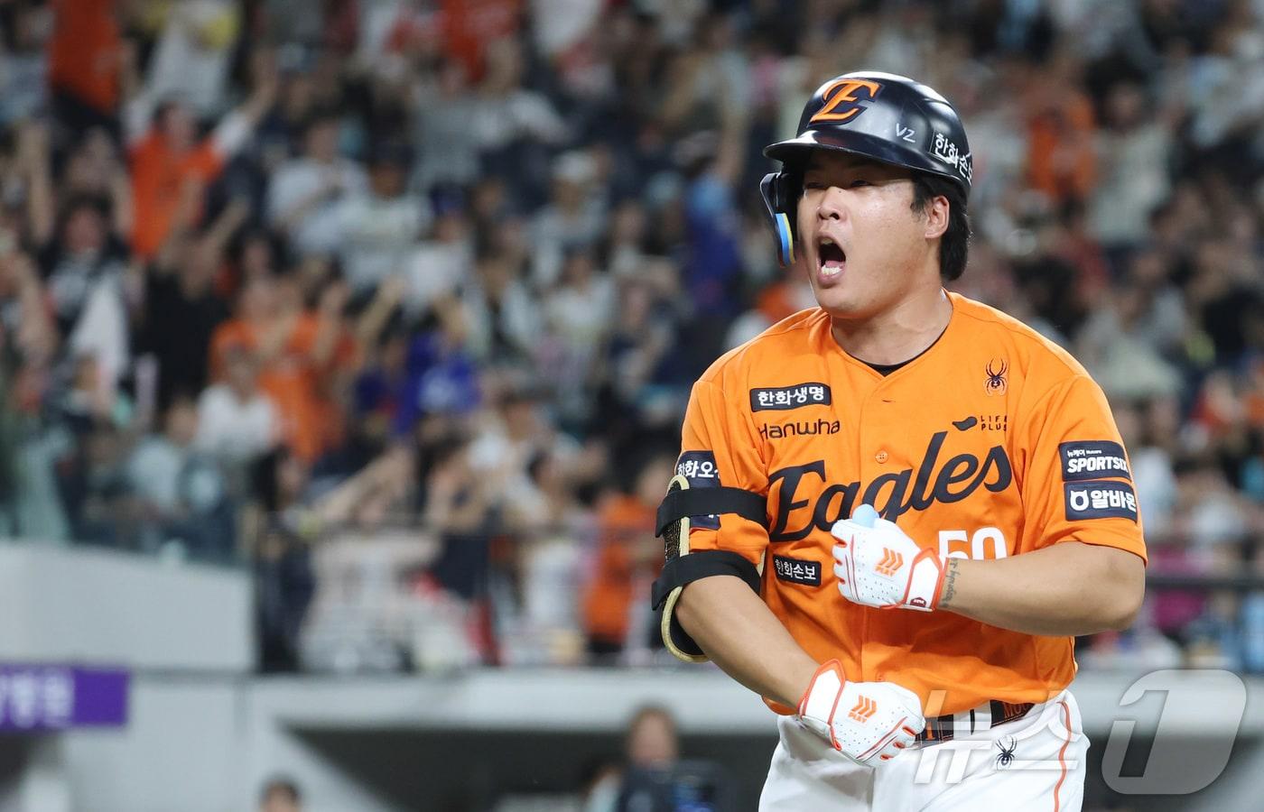 본문 이미지 - 한화 이글스 강백호. ⓒ 뉴스1 김기남 기자