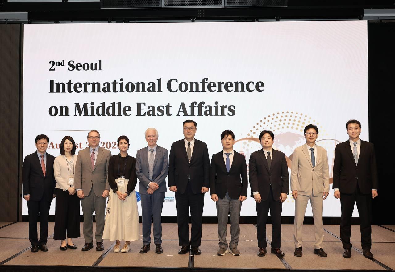 본문 이미지 - 외교부는 31일 한국국제정치학회와의 공동으로 '제2차 서울 중동문제 국제회의'를 개최했다.  (사진=외교부) 