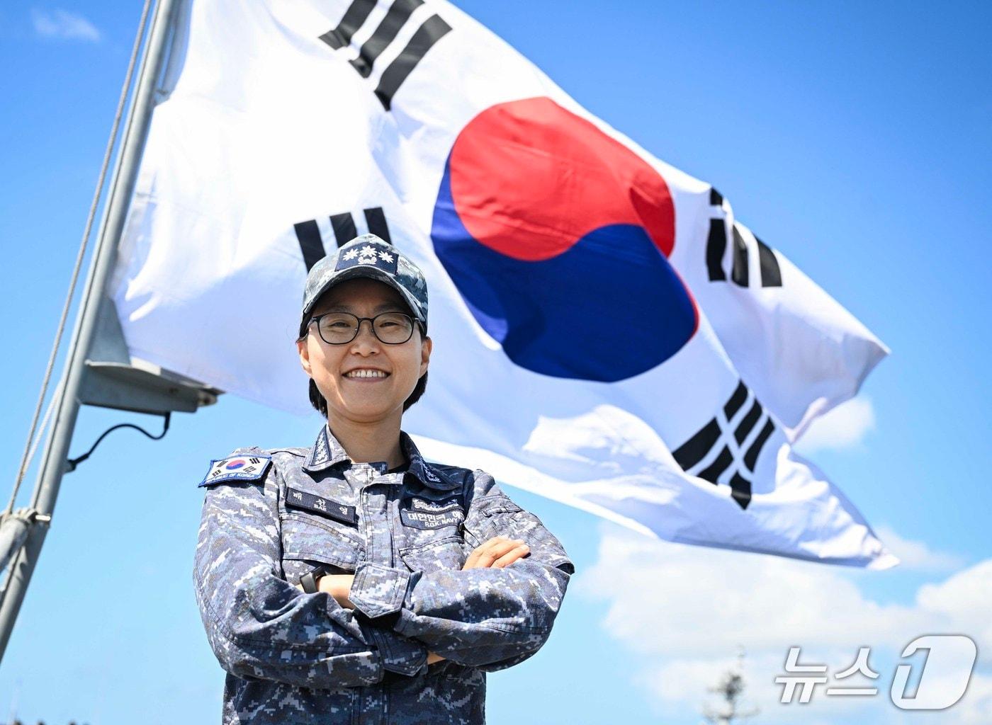 본문 이미지 - 배선영 대령.(해군 제공)