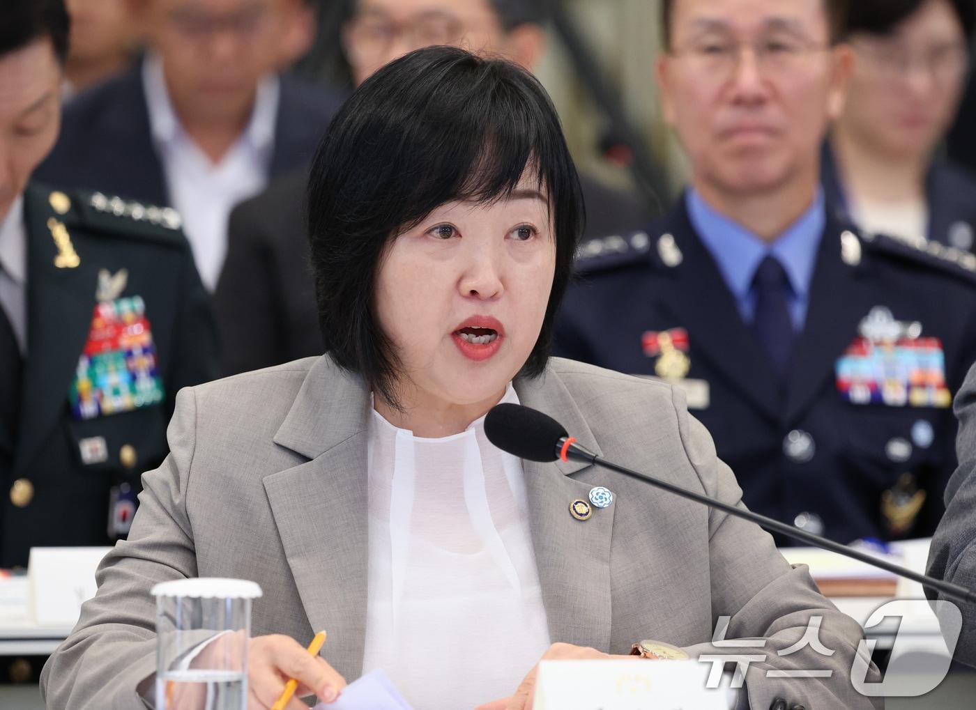 본문 이미지 - 홍소영 병무청장. (청와대통신사진기자단) 2026.8.5 ⓒ 뉴스1 이재명 기자