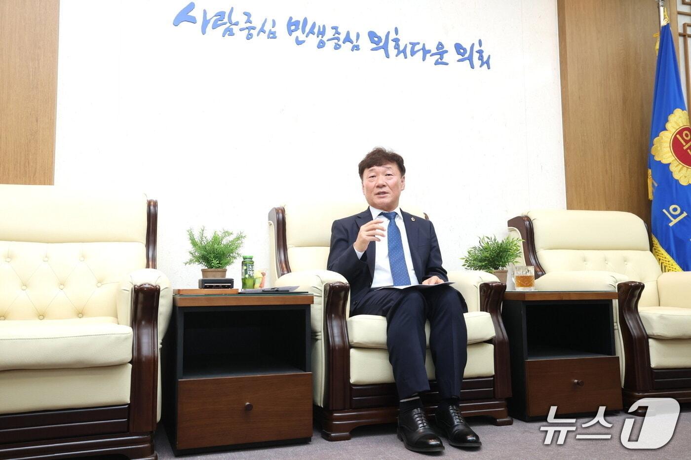 본문 이미지 - 남종섭 경기도의회 의장.(도의회 제공. 재판매 및 DB금지)/뉴스1
