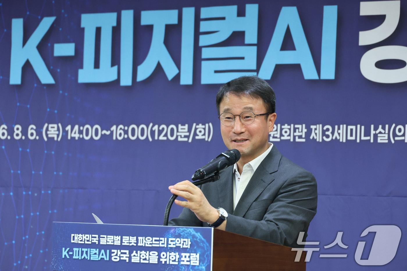 본문 이미지 - 한병도 더불어민주당 당대표 직무대행 겸 원내대표. 2026.8.6 ⓒ 뉴스1 신웅수 기자