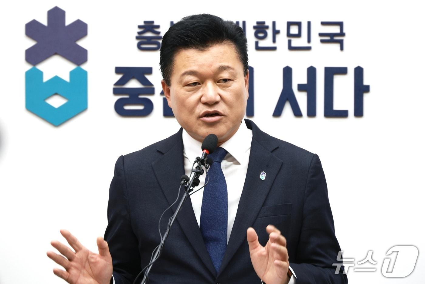 본문 이미지 - 신용한 충북지사(충북도 제공. 재판매 및 DB금지)