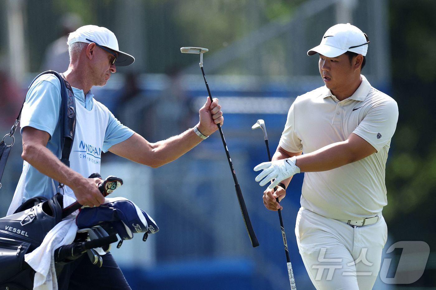 본문 이미지 - PGA 투어 김주형. ⓒ AFP=뉴스1