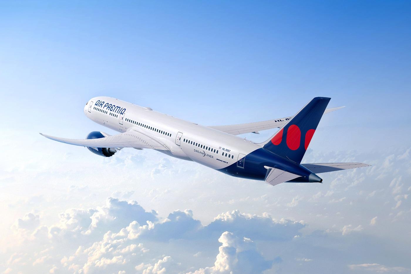 본문 이미지 - 에어프레미아의 보잉 B787-9 드림라이너 항공기(자료사진. 에어프레미아 제공).