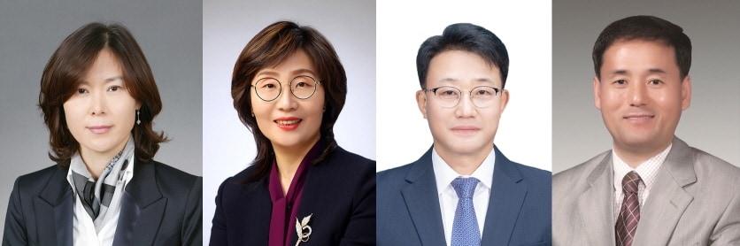 본문 이미지 - 왼쪽부터 최지윤 교육국장, 이강자 전주교육장, 주중일 군산교육장, 정영수 익산교육장./뉴스1