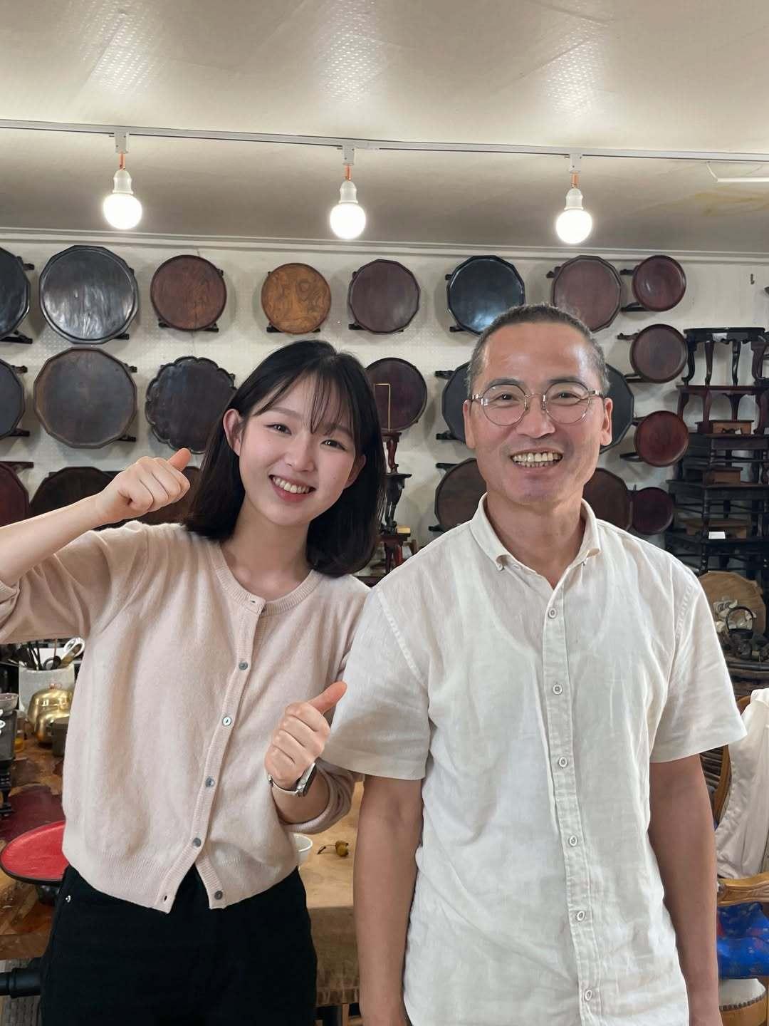 본문 이미지 - 김시현 셰프(왼쪽), 이상희 소장 (김시현 셰프 SNS)