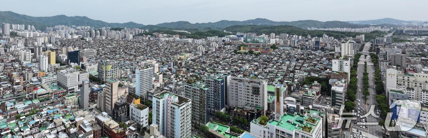 본문 이미지 - 경기 성남시 원도심 전경.(성남시 제공. 재판매 및 DB금지)