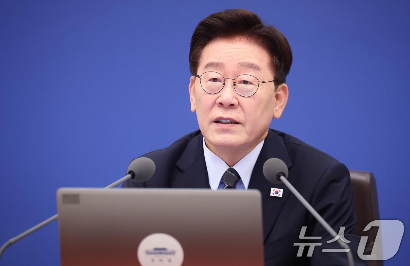 본문 이미지 - 이재명 대통령이 1일 청와대에서 열린 국무회의에서 발언하고 있다. 2026.9.1 ⓒ 뉴스1 이재명 기자