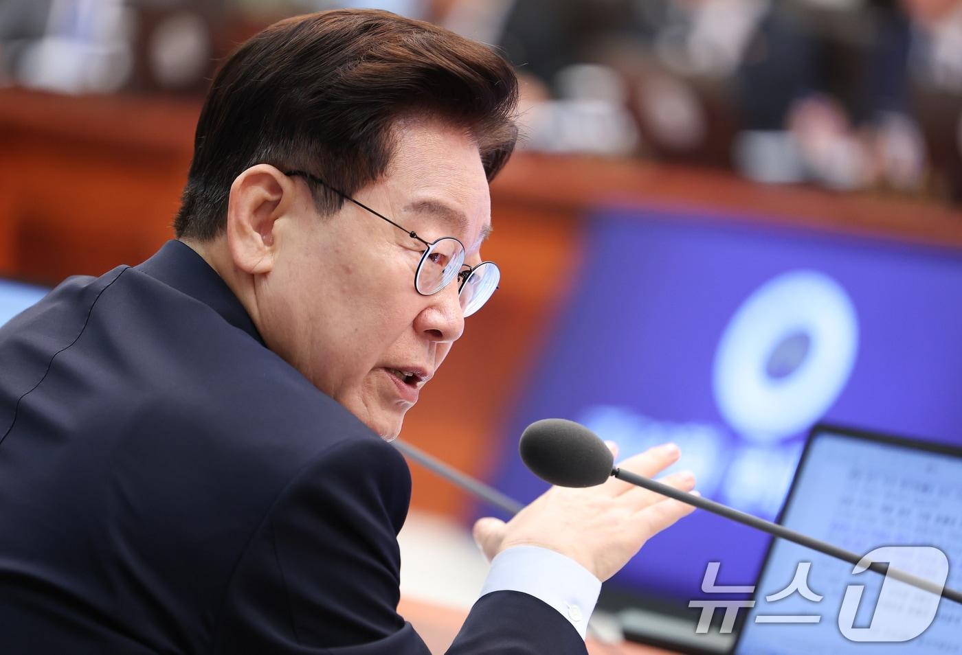 본문 이미지 - 이재명 대통령이 1일 청와대에서 열린 국무회의에서 발언하고 있다. 2026.9.1 ⓒ 뉴스1 이재명 기자