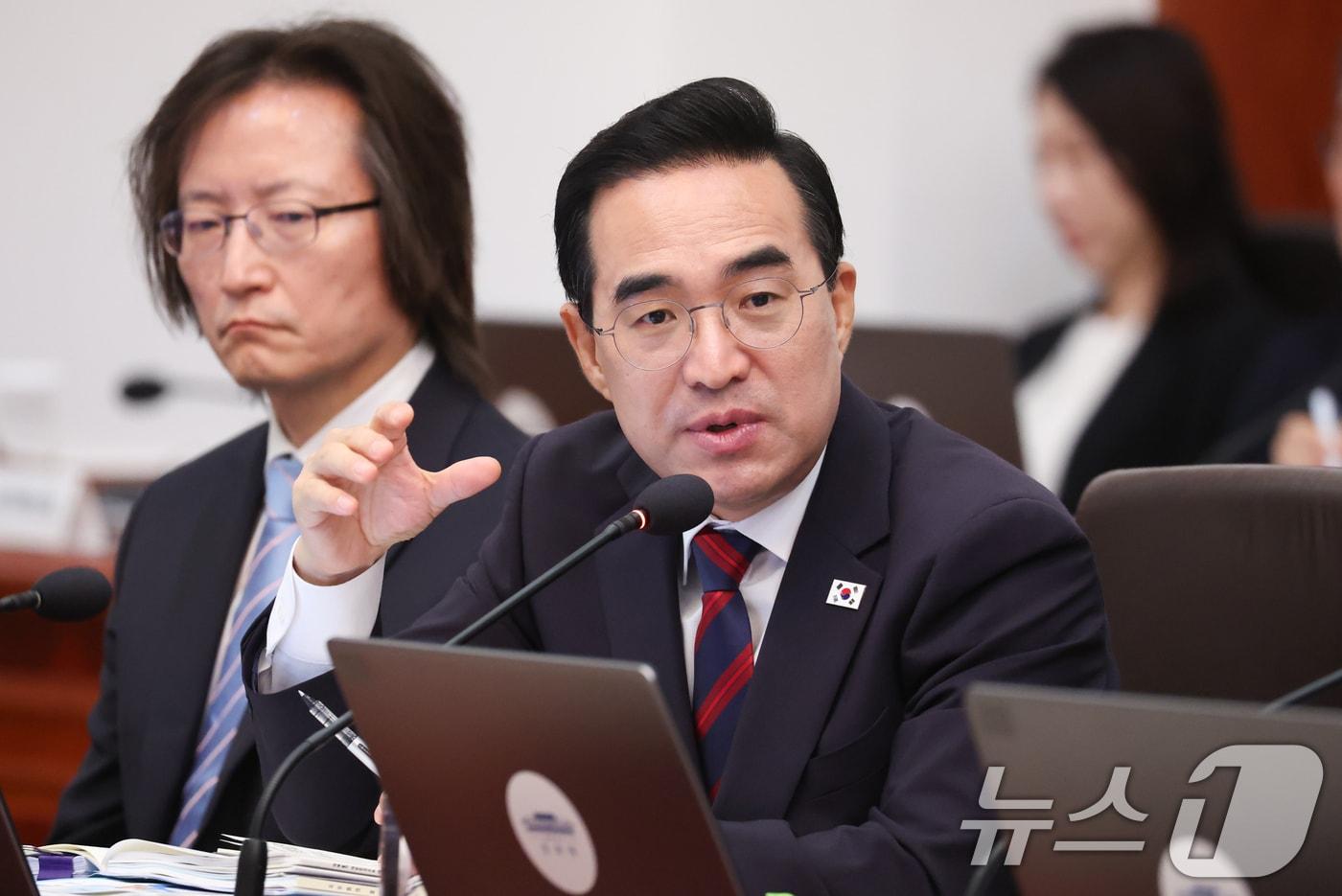 본문 이미지 - 박홍근 기획예산처 장관이 1일 청와대에서 열린 국무회의에서 발언하고 있다. 2026.9.1 ⓒ 뉴스1 이재명 기자