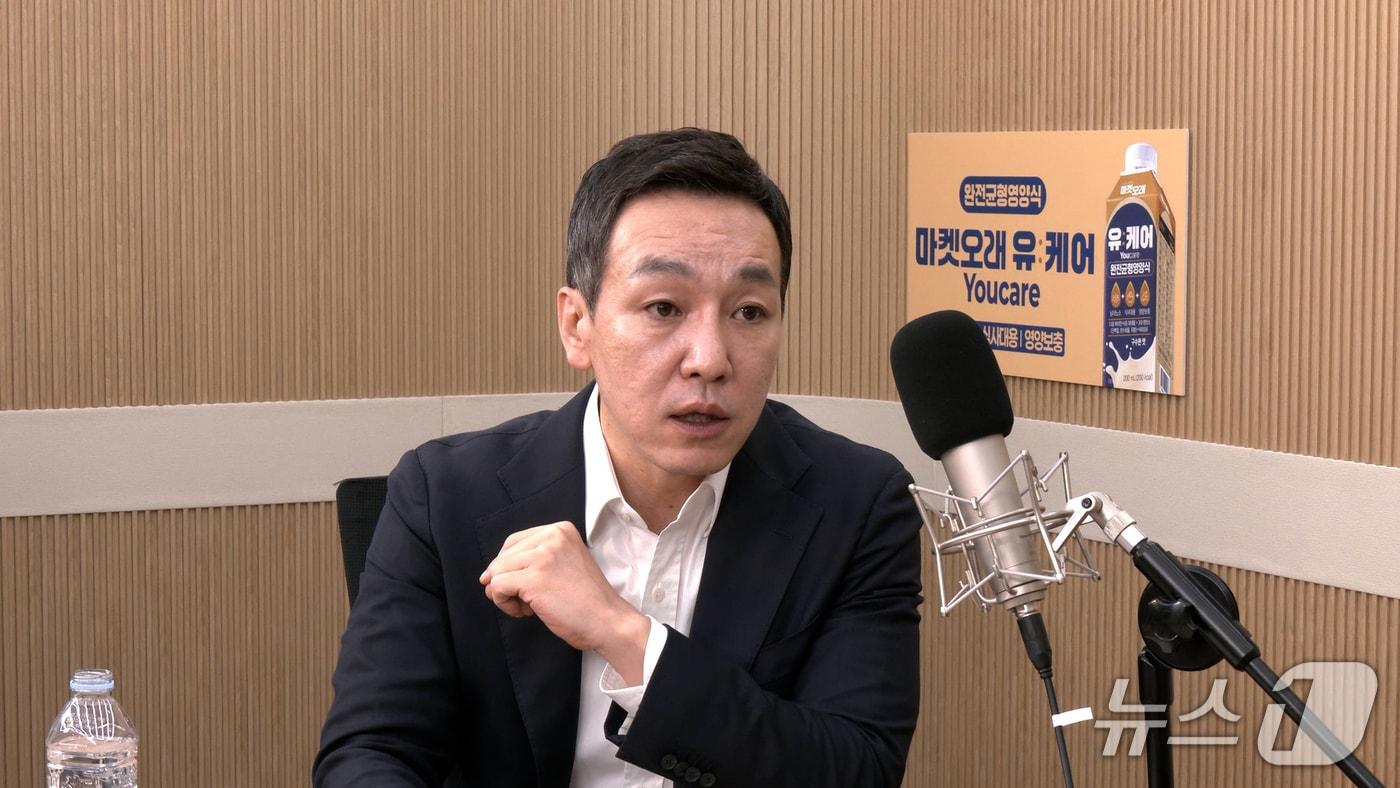 본문 이미지 - 김민수 국민의힘 최고위원이 뉴스1TV '팩트앤뷰'에 출연했다. 2026.9.1./뉴스1