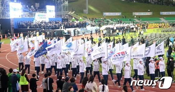 본문 이미지 - 제 60회 전북도민체전 모습.(전북체육회 제공, 재판매 및 DB 금지).