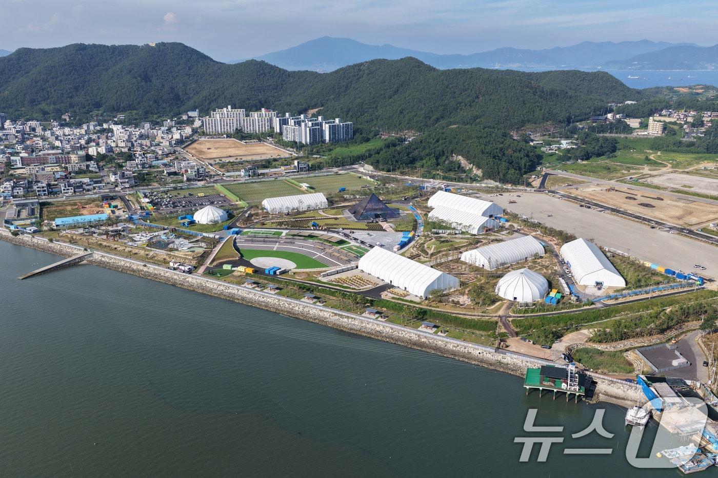 본문 이미지 - 2026여수세계섬박람회 주행사장 전경. (조직위 제공. 재판매 및 DB금지) 2026.9.1 
