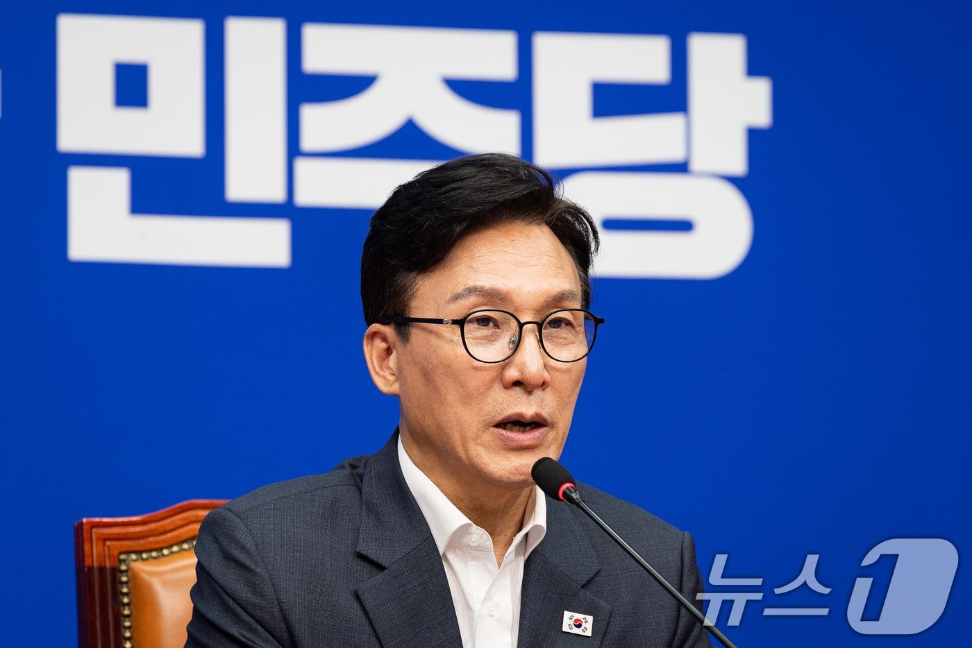 본문 이미지 - 김민석 더불어민주당 대표. 2026.9.1 ⓒ 뉴스1 유승관 기자