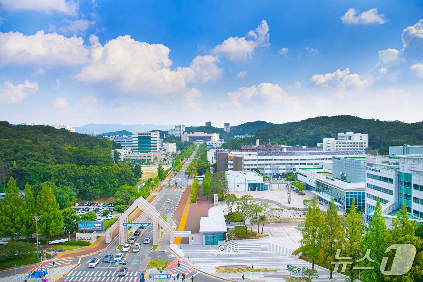 본문 이미지 - 충남대학교 전경.  