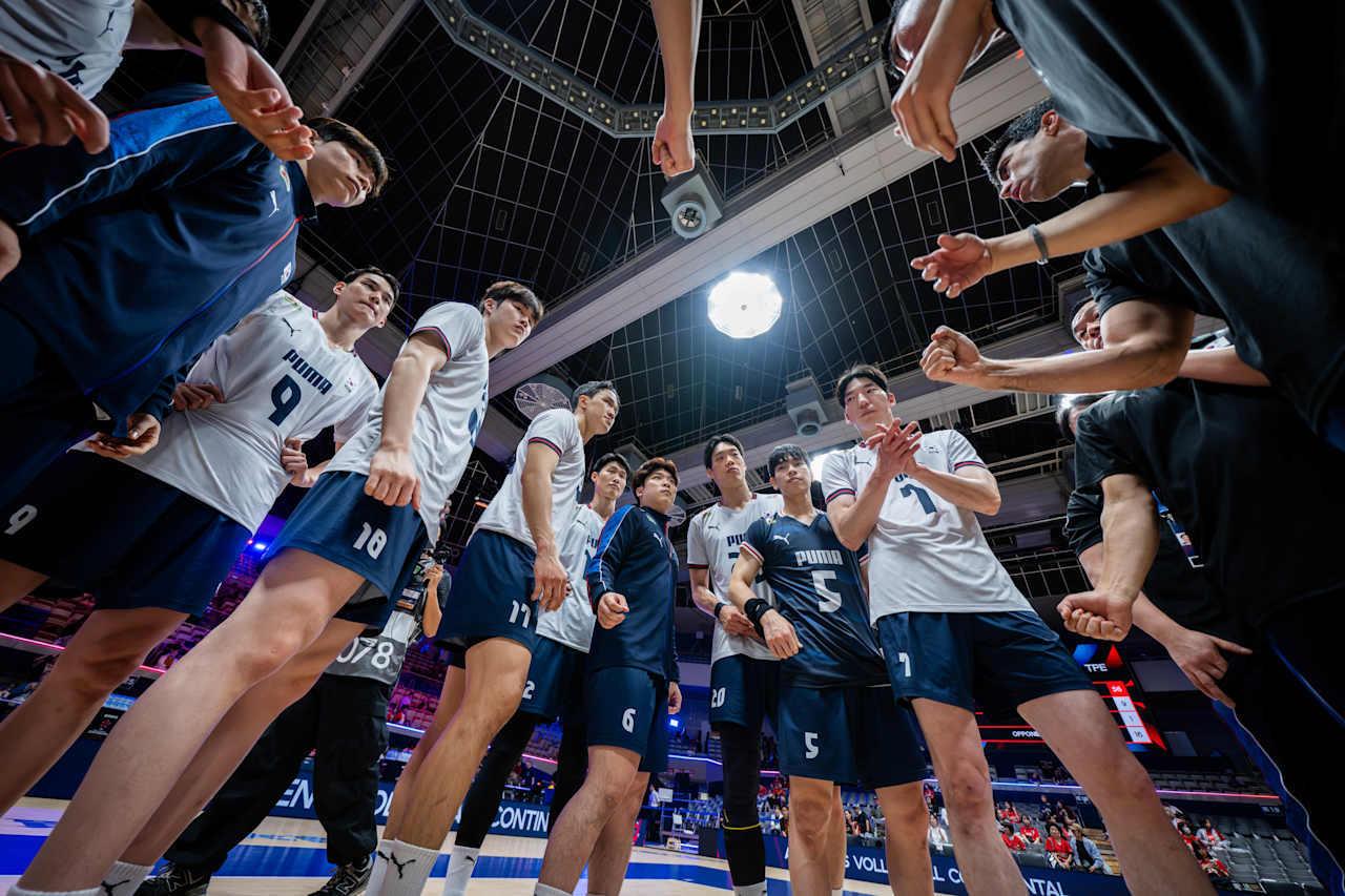 본문 이미지 - 남자배구 대표팀(FIVB 제공) 
