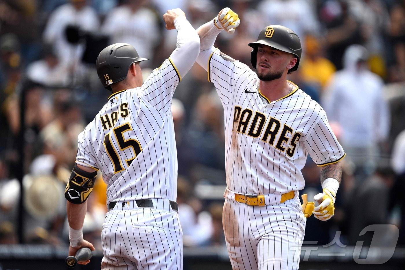 본문 이미지 - MLB 샌디에이고가 워싱턴을 꺾고 4연승을 달렸다. ⓒ AFP=뉴스1