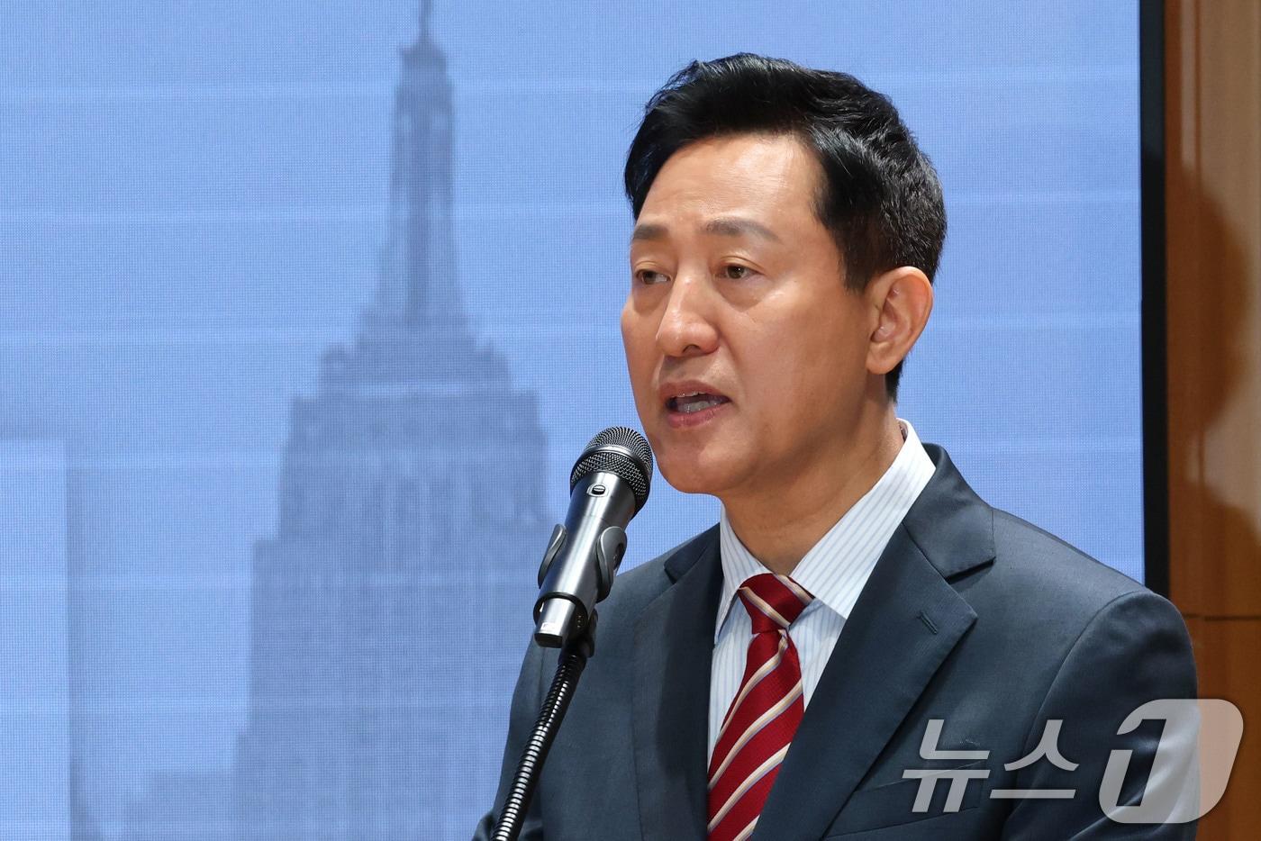 본문 이미지 - 오세훈 서울시장 2026.9.10 ⓒ 뉴스1 이광호 기자