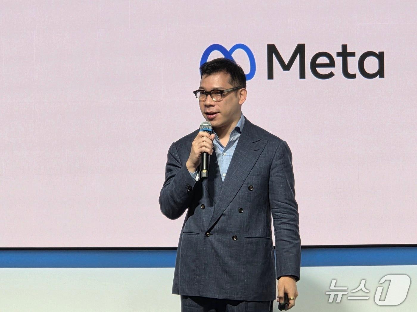 본문 이미지 - 필립 추아 메타 아시아태평양본부 정책 디렉터 2026.09.10 ⓒNews1 김정현 기자