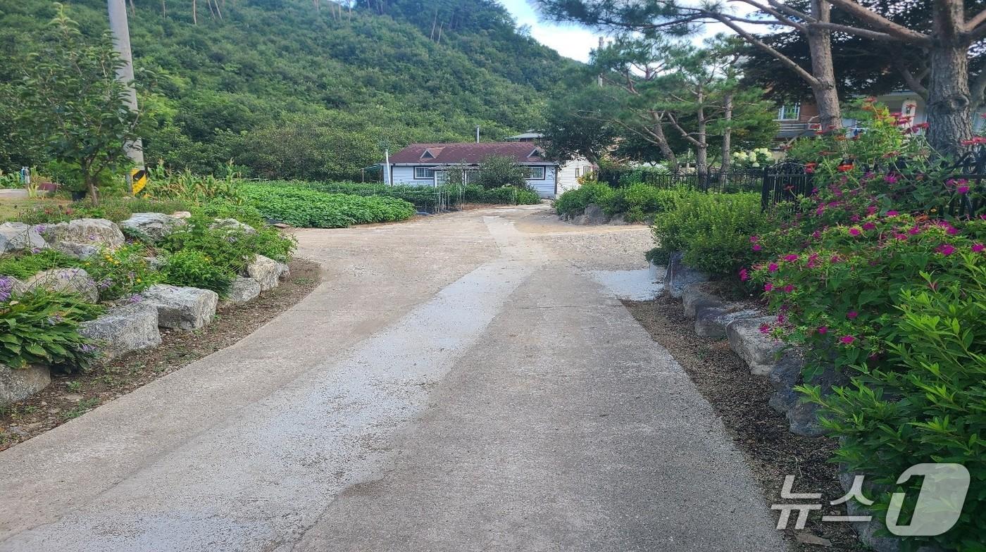 본문 이미지 - 먹는 물 수질개선사업이 완료된 영동군 상촌면 물한리 핏들마을.(영동군 제공. 재판매 및 DB금지)