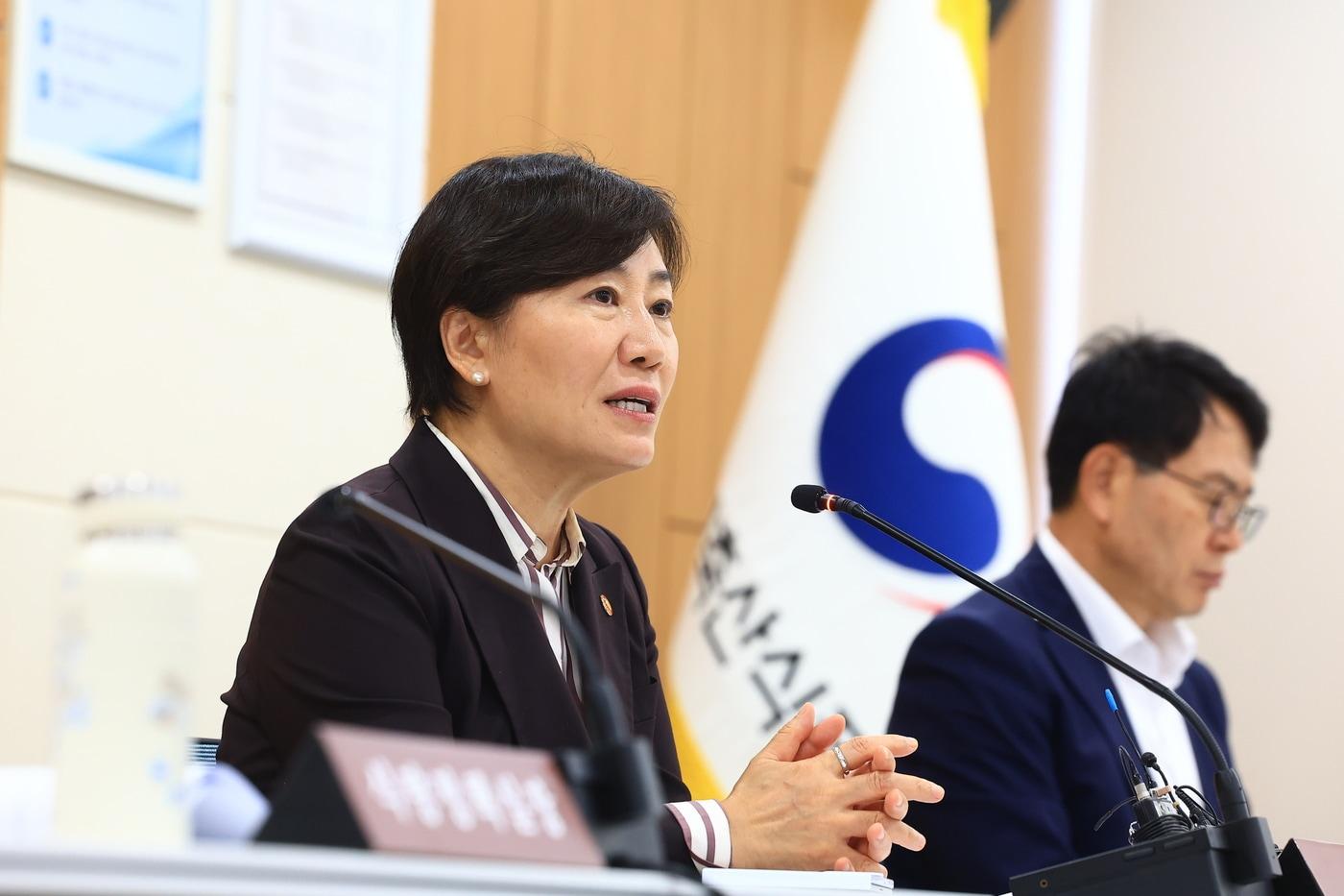 본문 이미지 - 송미령 농림축산식품부 장관이 10일 농림축산식품부 대회의실에서 열린 기자간담회에서 발언하고 있다. (농림축산식품부 제공. 재판매 및 DB금지) 2026.9.10 /뉴스1