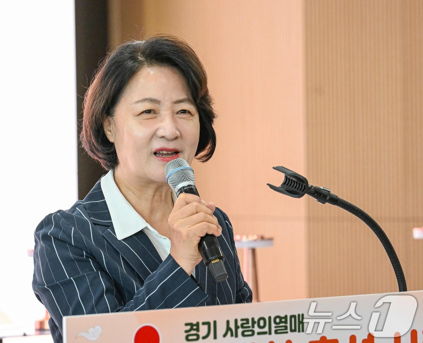 본문 이미지 - 더불어민주당 소속 추미애 경기도지사. ⓒ 뉴스1 경기사진공동취재단